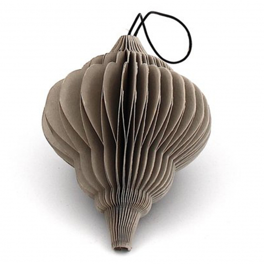 Karácsonyfadísz 'Jewel' - Szürke