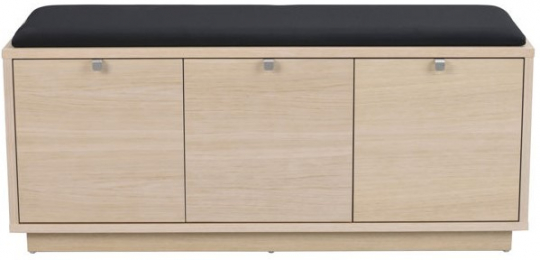 Pad 'Confetti' 106cm - Fehér pigmentált/Fekete