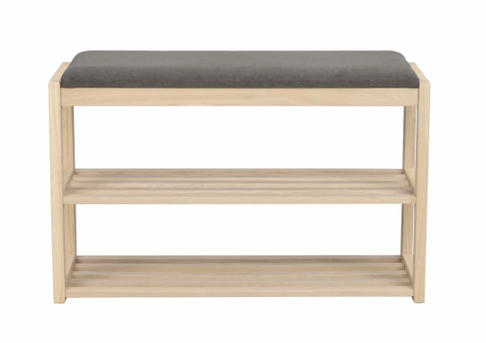 Cipőtartó 'Confetti' - Fehér pigmentált/Sötétszürke