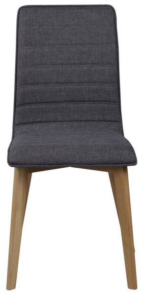 Szék 'Gracy' - Sötétszürke/Tölgy