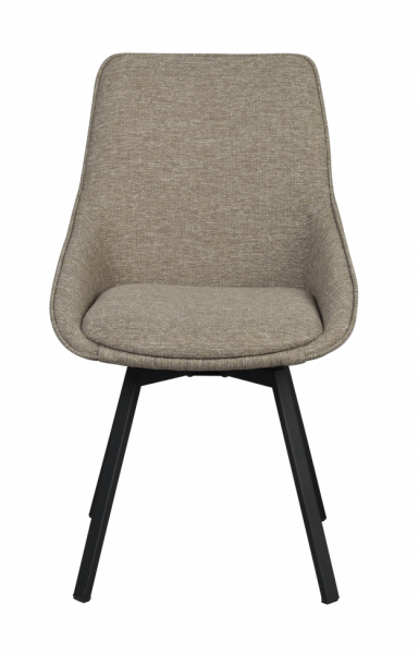 Szék 'Alison' - Sötétbézs/fekete