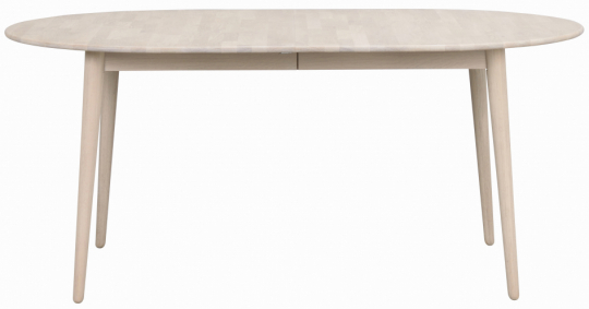 Tyler ovális étkezőasztal 170x105cm - Fehérre festett tölgy