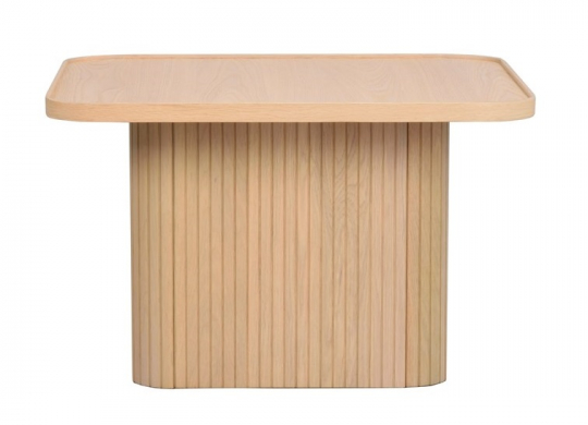 Sullivan dohányzóasztal 60x60cm - Fehér pigmentált