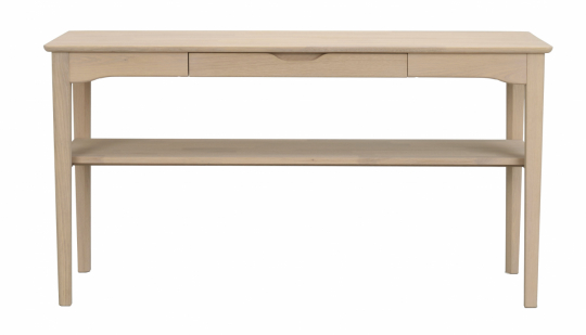 Avlastningsbord 'Markham' 140cm - Fehér pigmentált