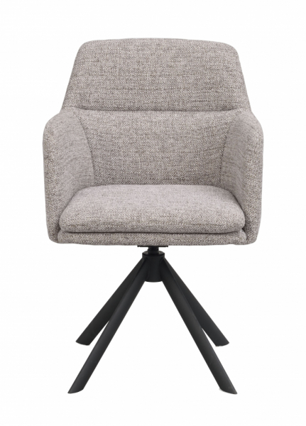 Karmstol 'Gladstone' - Sötét bézs/fekete