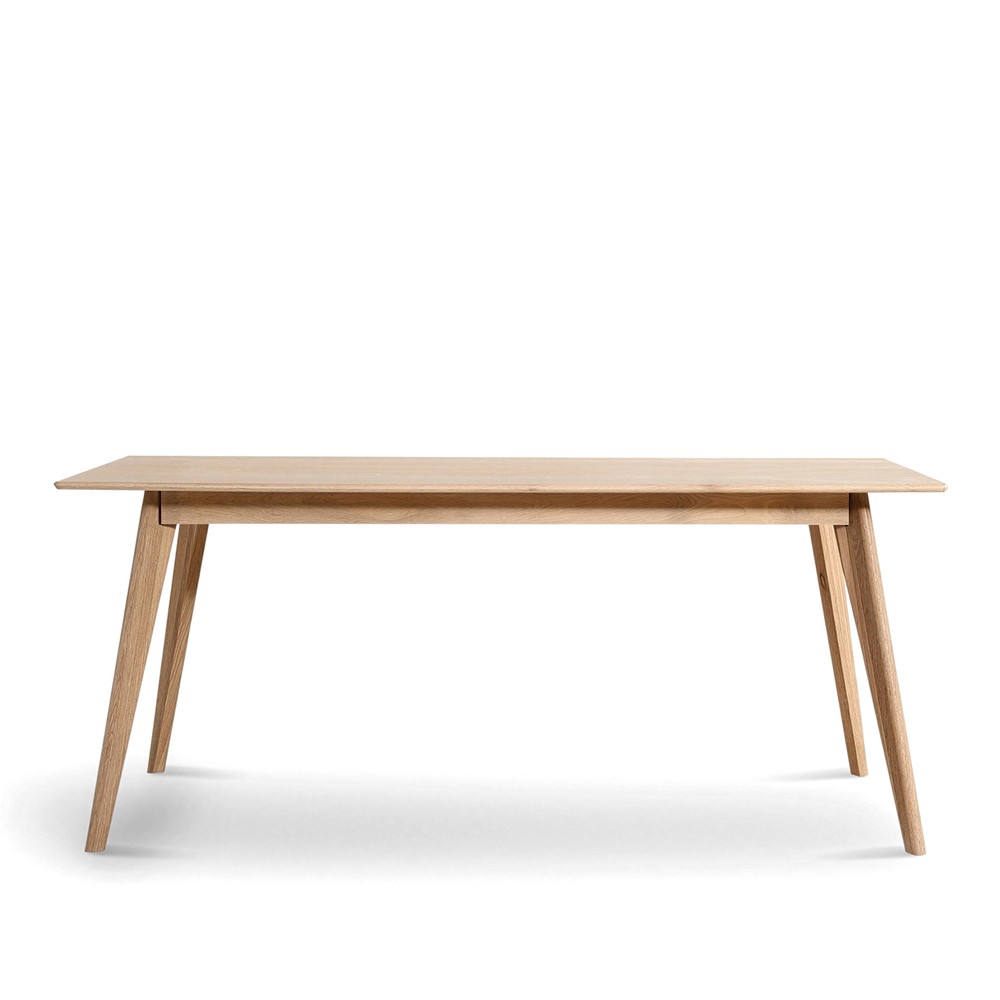 Étkezőasztal 'Line' 180 cm – Fehér pácolt