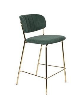 Jolien' bárszék - Zöld/Arany