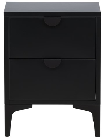 Evenes fiókos szekrény 45x52cm - Fekete