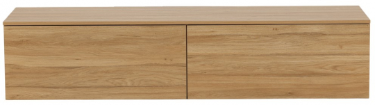 Fagervik fiókos szekrény 160x45 - Természetes