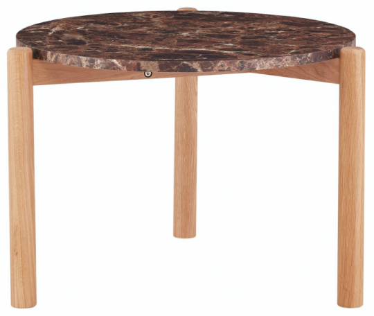 Marble dohányzóasztal S - Barna
