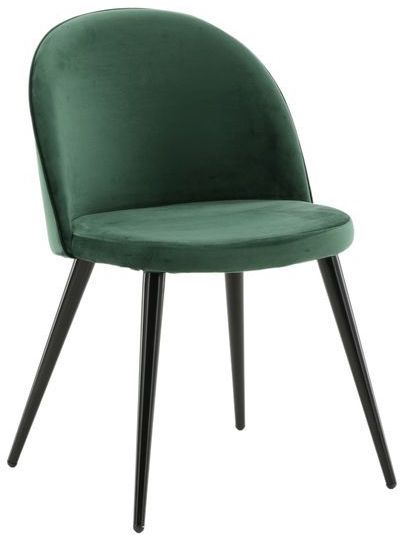 Elverum szék - Zöld/Fekete