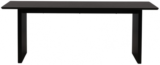 Vänern étkezőasztal 100x100cm - Fekete