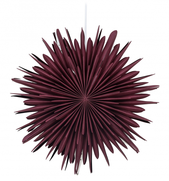 Ture karácsonyi csillag - Sötét piros