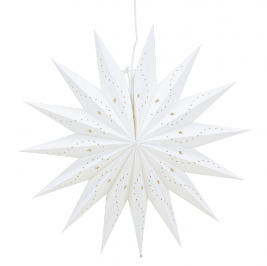 Karácsonyi csillag 'Sala' - Fehér