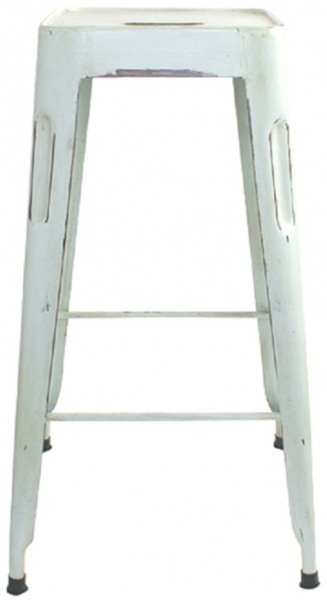 Puff 'Marseille' 70cm - Vintage fehér