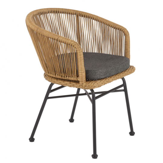 Szék 'Country' - Természet/Fekete