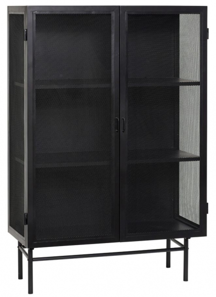 Vägghylla 'Edge Double' - Fekete