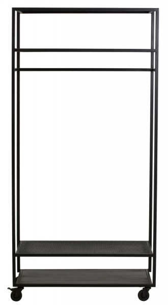 Malta gardróbpolc - Fekete