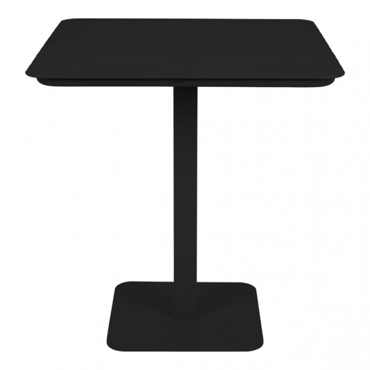 Bistro asztal 'Vondel' 71x71cm - Fekete