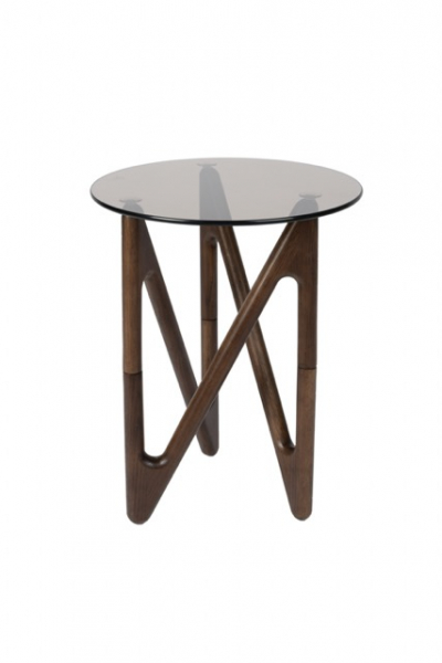 Naia' 40x40 oldalsó asztal - Barna