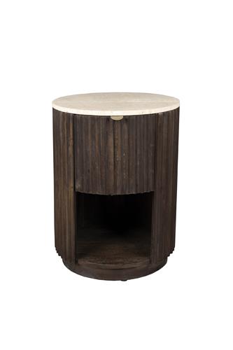 Marlow éjjeli szekrény - Barna