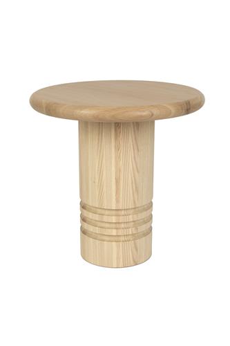 Chunk oldalsó asztal - Természetes