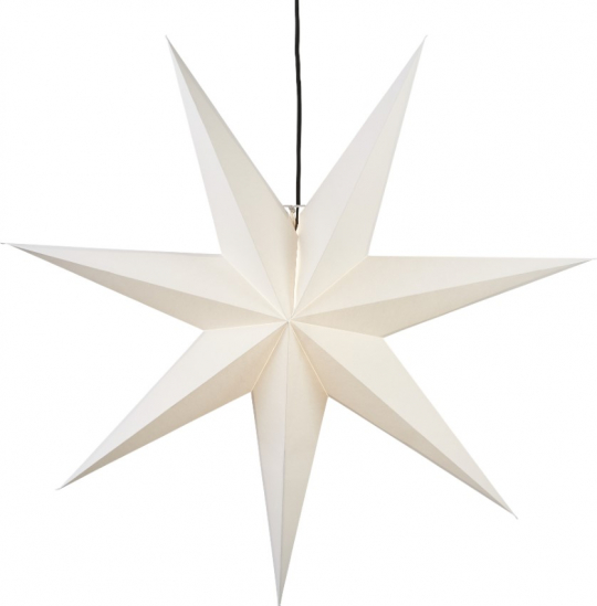 Karácsonyi csillag 'Frozen' - Fehér