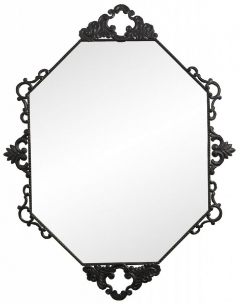 Fali tükör 'Larus' - Fekete