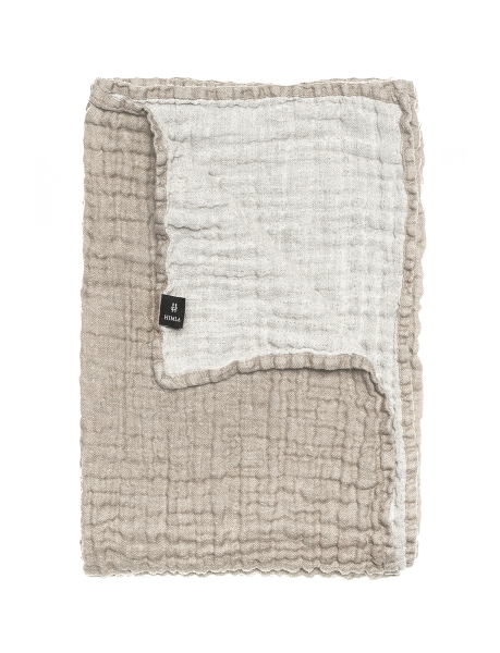 Terítő 'Hannelin' 260x260 - Természetes