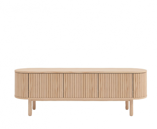 TV-szekrény 'Myshult' S - Természetes