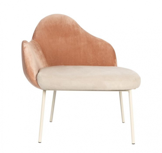 Fotel 'Friuli' - Rézrózsaszín