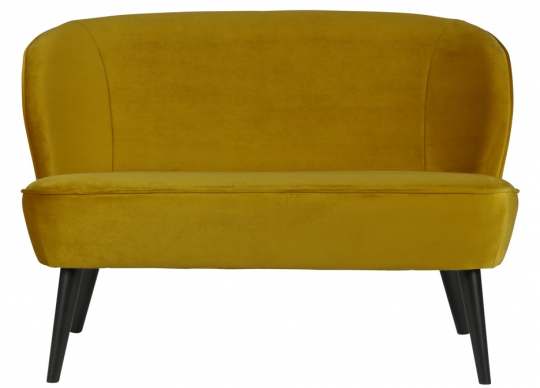 Kanapé 'Sara' - Okker/Samett