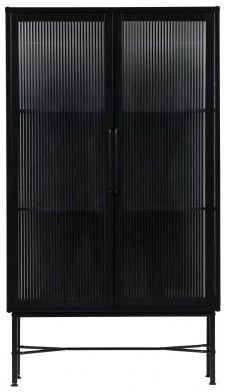 Vitriszekrény 'Zion' - Fekete