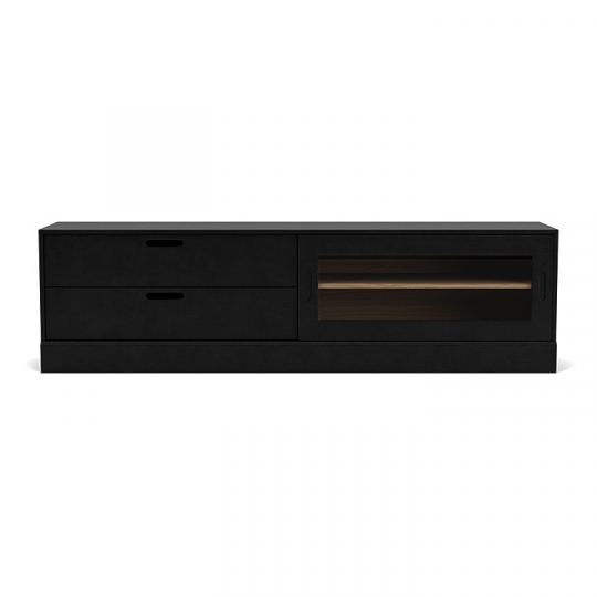 TV állvány 'James' - Fekete