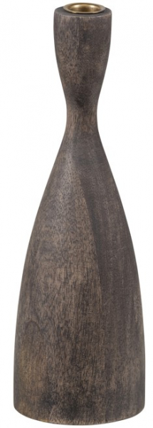 Gyertyatartó 'Rosa' 28 cm - Barna