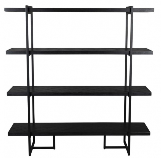 Könyvespolc 'Class' - Fekete