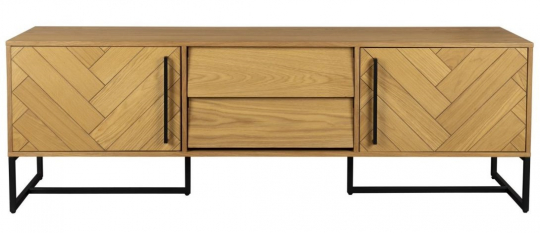 Oldalasztal 'Class' alacsony - Tölgy