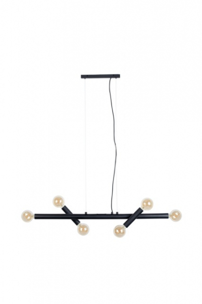 Lámpa 'Hawk' 17x124 - Fekete