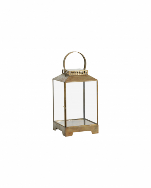 Gyertyatartó 'Bitra' S - Réz/Üveg