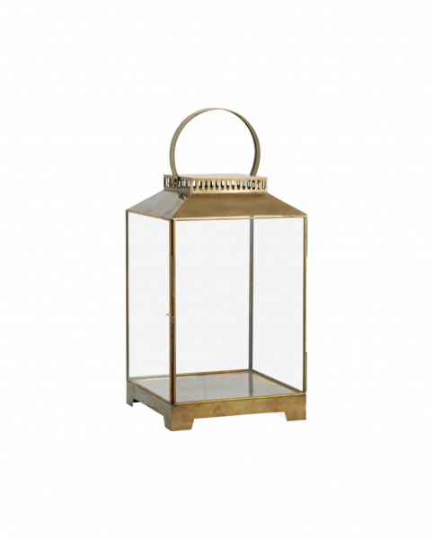 Gyertyatartó 'Bitra' L - Réz/Üveg