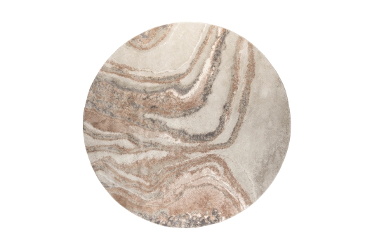 Szőnyeg 'Solar' 240cm - Szürke/Barna