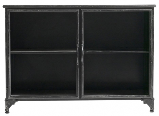 Oldalasztal 'Downtown Black' 1 - Fekete