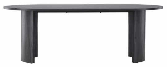 Étkezőasztal 'Vejle' 200x100cm - Fekete