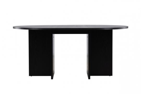 Étkezőasztal 'Strada' 170x74cm - Fekete