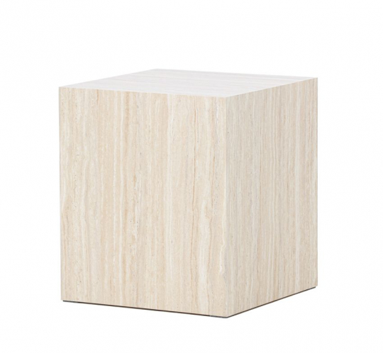 Myrsjö dohányzóasztal 40x40cm - Bézs