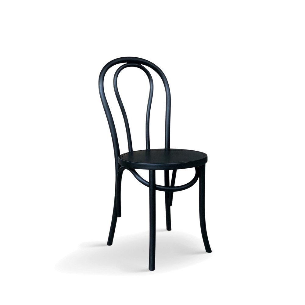 Bistro szék - Fa/Fekete
