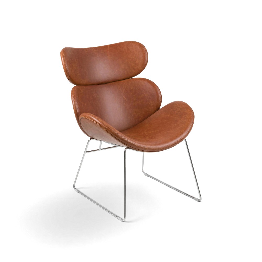 Fotel 'Hushum' 85cm - Barna