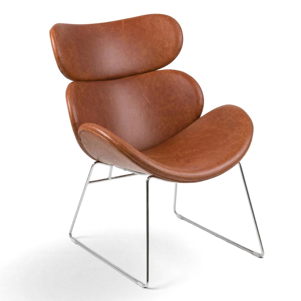Fotel 'Hushum' 85cm - Barna