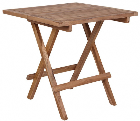 Soffbord 'Bilbao' 50x50 - Természetes