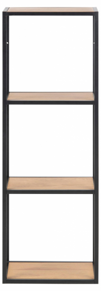 Fali polc 'Hydra' 24cm - Fekete